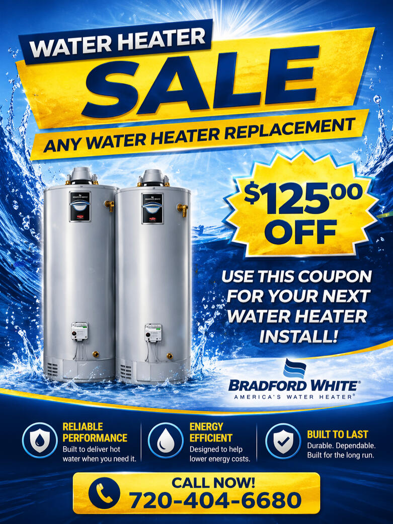 $125.00 off Water Heater Installation